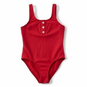PACIFIC RAINBOW - SWIMMING SUIT 1 PIECE - RED - NEW NO TAG
